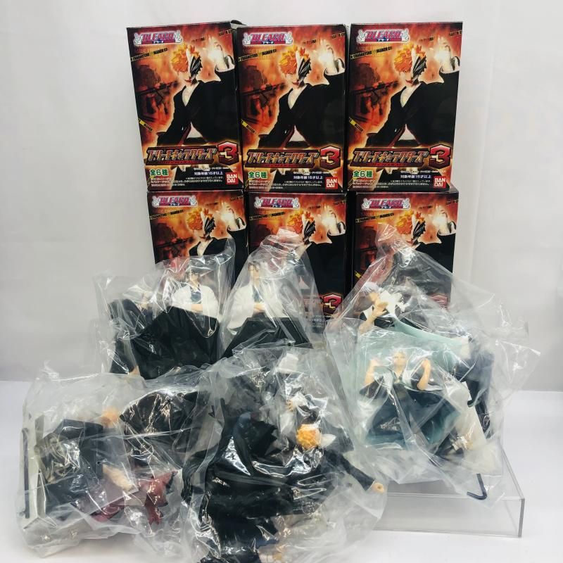 【中古】開封･全種･経年劣化)ブリーチキャラクターズ3 全6種セット[22]