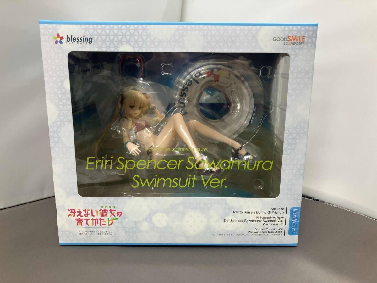 未開封品 グッドスマイルカンパニｰ 澤村･スペンサｰ･英梨々 水着Ver. 1/7 ｢冴えない彼女の育てかた♭｣ 冴えない彼女の育てかた♭