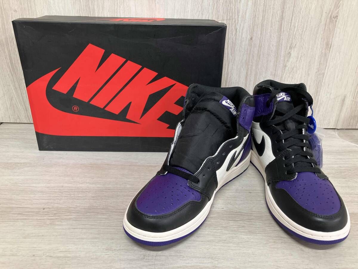 NIKE ナイキ スニーカー 555088-501 28.5cm パープル 箱有り