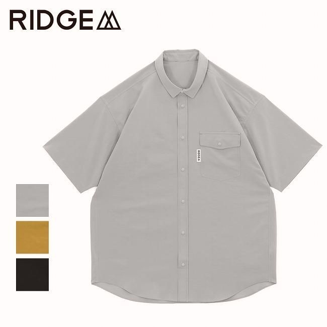【送料無料】RIDGE MOUNTAIN GEAR リッジマウンテンギア Basic Short Sleeve Shirt ベーシックショートスリーブシャツ 【 トップス 半袖 通気 撥水 ストレッチ 軽量 UV 】 コード:55933