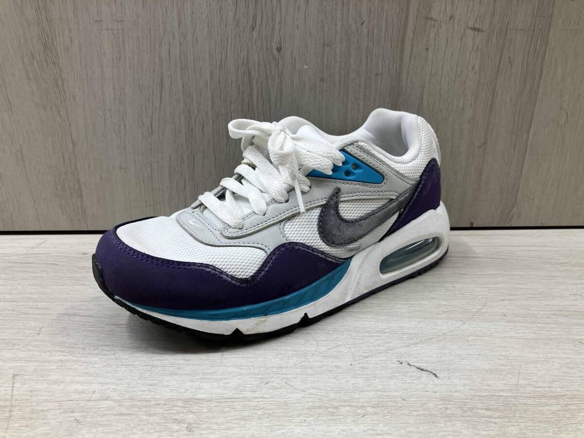 NIKE スニーカー 23.5cm ホワイト　ブルー　パープル　ナイキ 8,892円