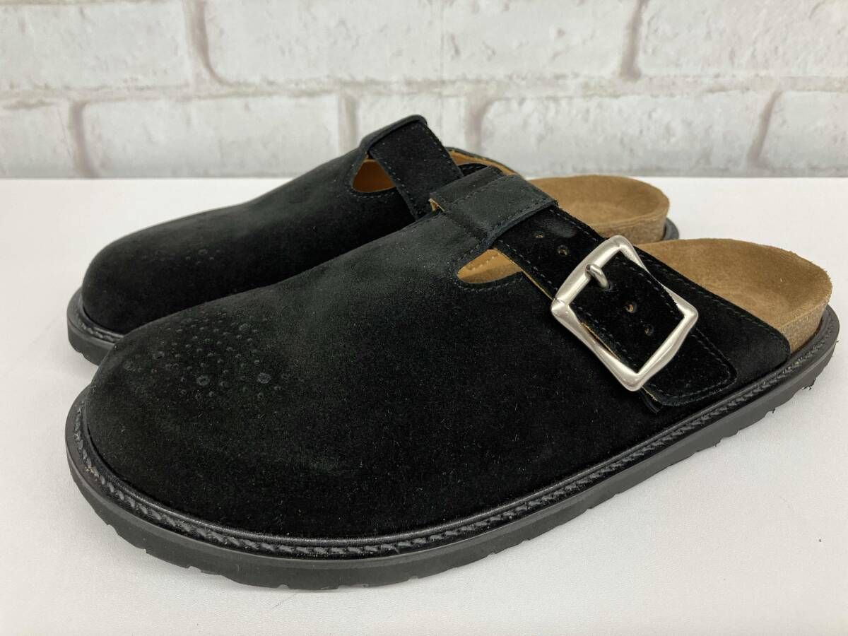 Hender Scheme buggs suede エンダースキーマ サンダル スウェード ブラック レザー size5
