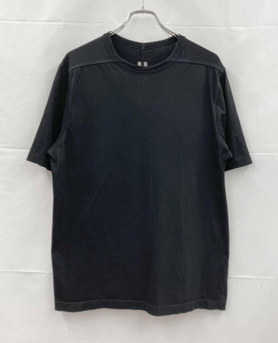 RICK OWENS リックオウエンス 半袖Tシャツ BRAD T RU01E5232JA 綿100% イタリア製 S ブラック 夏