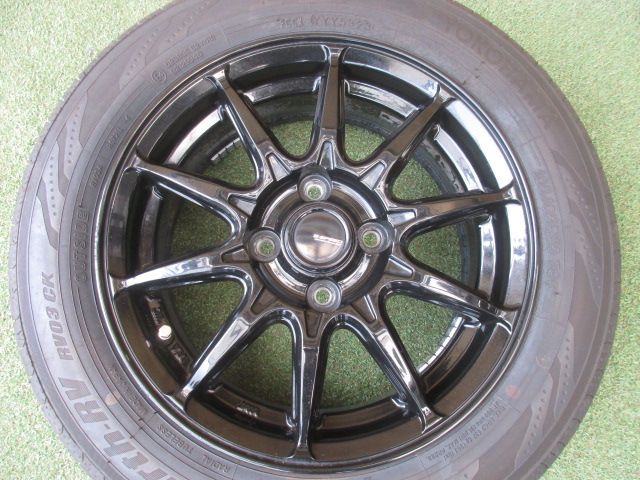 【中古】　送料込み　Gスピード　165/65R14　ラヂアルタイヤ４本SET　タンク　ルーミー　トール　パッソ　ソリオ　ジャスティ