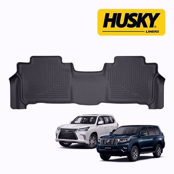 【送料無料】HUSKY LINERS 正規品 WETHERBEATER オールウェザーフロアマット リア トヨタ ランドクルーザー プラド 150系 TRJ150W | レクサス LX570 コード:57968