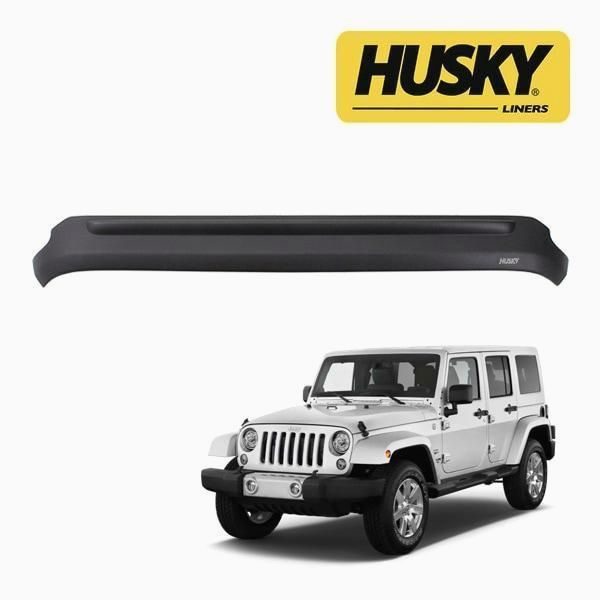 【送料無料】HUSKY LINERS 正規品 AEROSKIN バグガード ロゴ入 ボンネットガード フードプロテクター ボンネットプロテクター/ジープ JKラングラー コード:57926