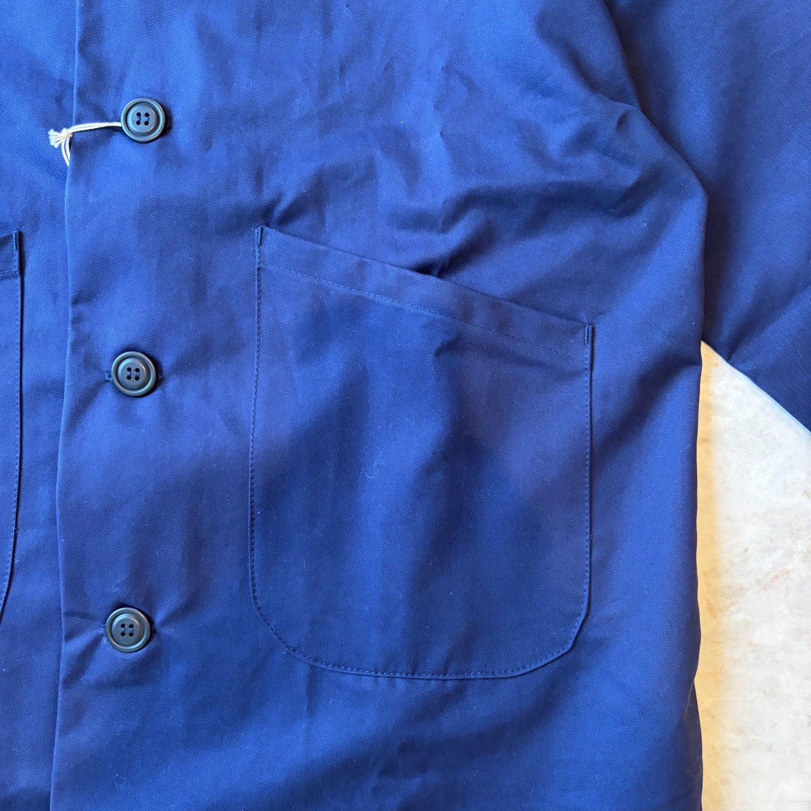 Yarmo ヤーモ DUSTER COAT ダスターコート (NAVY) - メルカリ