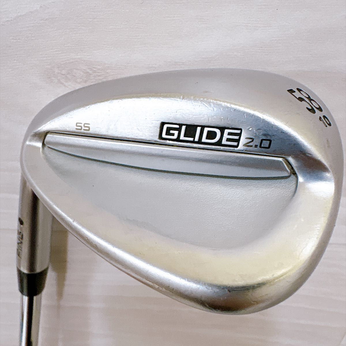 レフティ PING GLIDE 2.0 ピン グライド ウェッジ 58° 黒ドット フレックスS 左利き G-0760