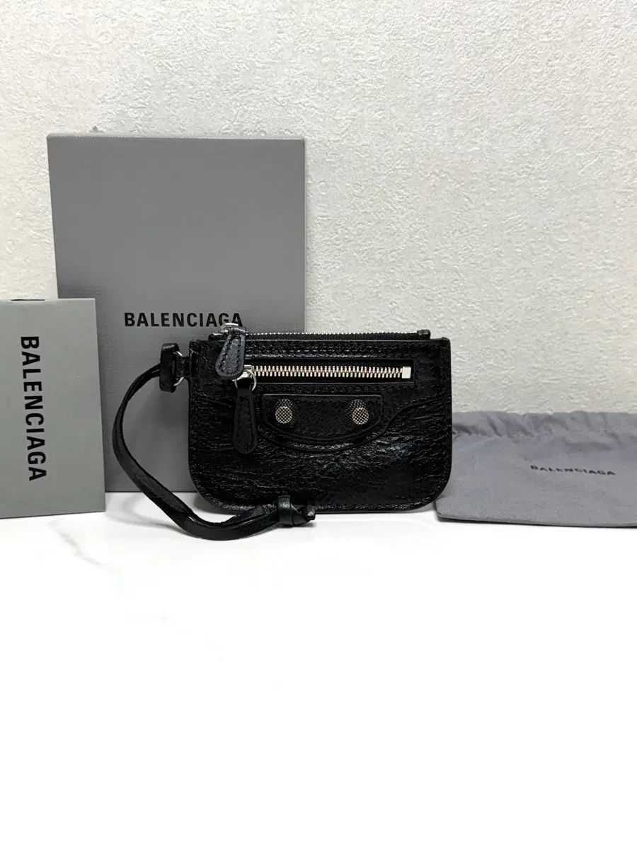 (正規品/新品) バレンシアガ ルカゴール ジッパー カードウォレット
