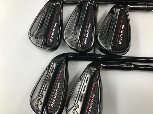 【中古】 キャロウェイ BIG BERTHA(2023) 5S アイアンセット IR SPEEDER NX 50 for CW(BB23 IR) (フレックスR) メンズ 男性用 右利き 右用 Cランク ゴルフクラブ
