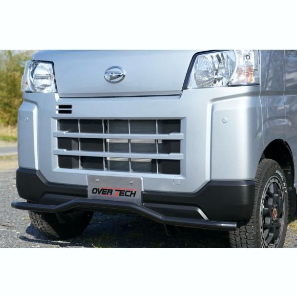 【送料無料】OVERTECH ダイハツ ハイゼットカーゴ アトレー S700V/S710V系用 フロントプロテクトバー コード:58885