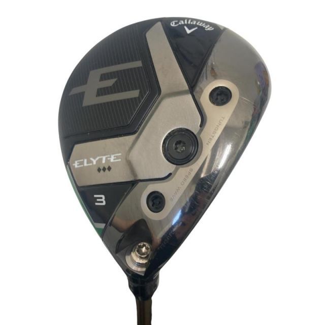 【中古】 キャロウェイ ELYTE ◆◆◆ 3W フェアウェイウッド FW リシャフト (フレックスその他) メンズ 男性用 右利き 右用 Cランク ゴルフクラブ