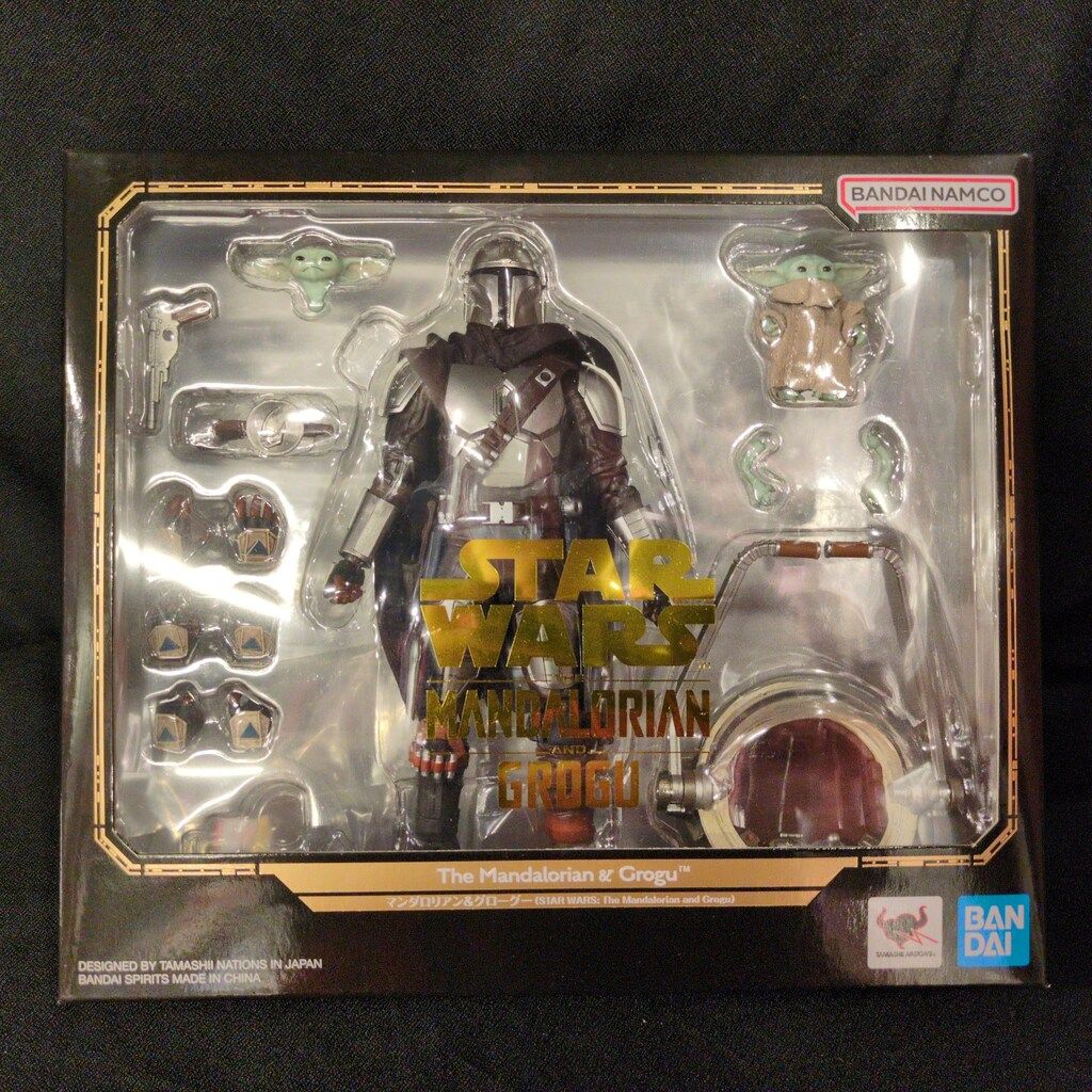 バンダイ S.H.Figuarts マンダロリアン&グローグー(STAR WARS: The Mandalorian and Grogu)