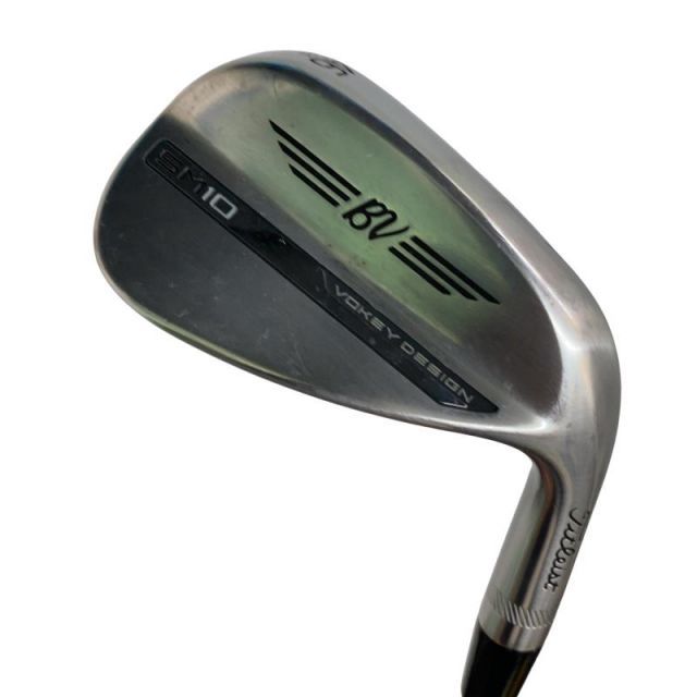 【中古】 タイトリスト VOKEY SPIN MILLED SM10 ツアークロム 46°/10°F ウェッジ WG BV 105 (フレックスその他) メンズ 男性用 右利き 右用 Cランク ゴルフクラブ