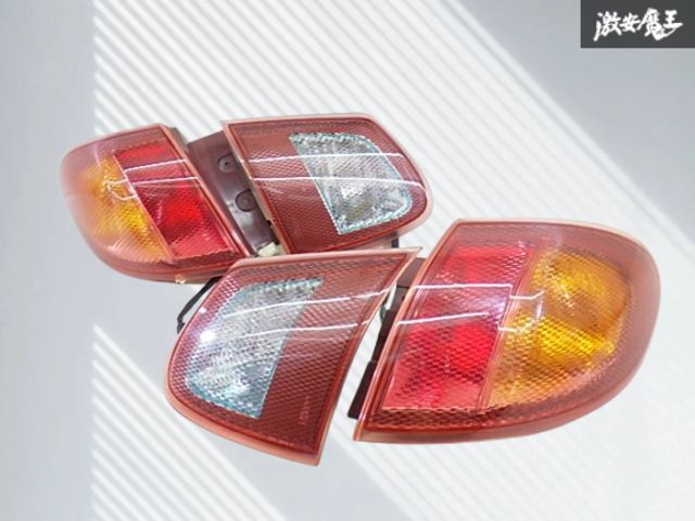 【割れ無し！】SUBARU スバル 純正 RJ2 R1 2005年式 テールライト テールランプ レンズ 左右セット 左右 ICHIKOH 4998 4999 即納 棚