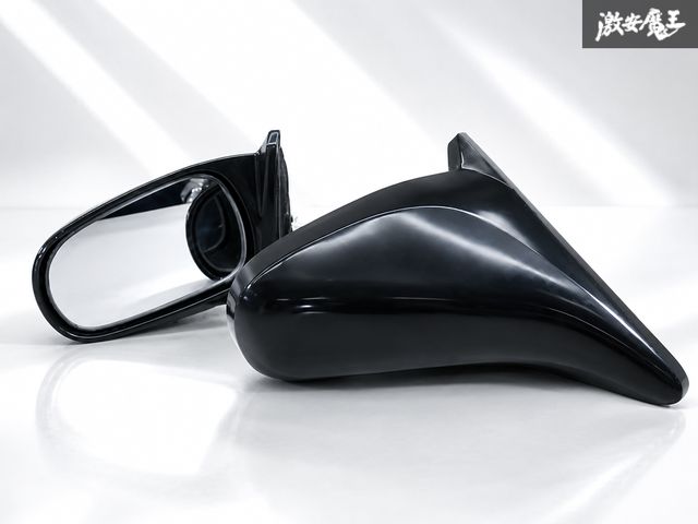 【保証付】社外 輸出仕様 HONDA ホンダ 北米仕様 EJ7 シビック クーペ ドアミラー サイドミラー 左右 3P 黒 ソリッド系 非可倒式 USDM 棚