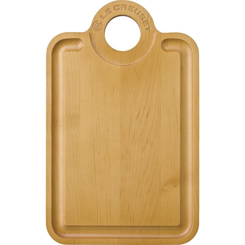 【新品】 Le Creuset(ル・クルーゼ) メープルウッド・カッティングボード 33.5×21×2cm 965005-00-00