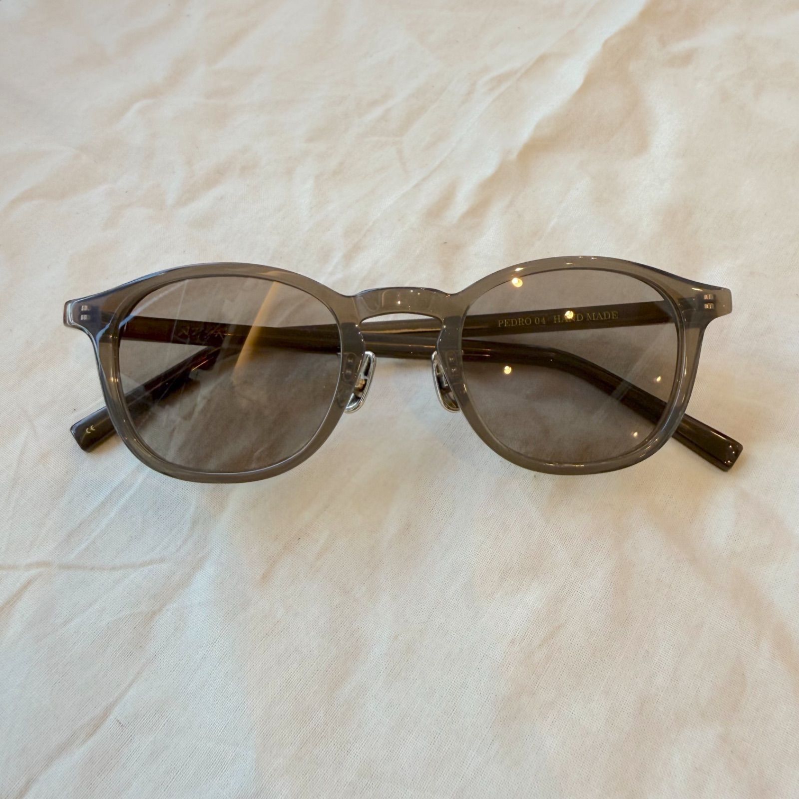 新品未使用　サングラス　PEDRO A.D.S.R.　エーディーエスアール　sunglasses ブラウン　メガネ　アイウェア　D.BR