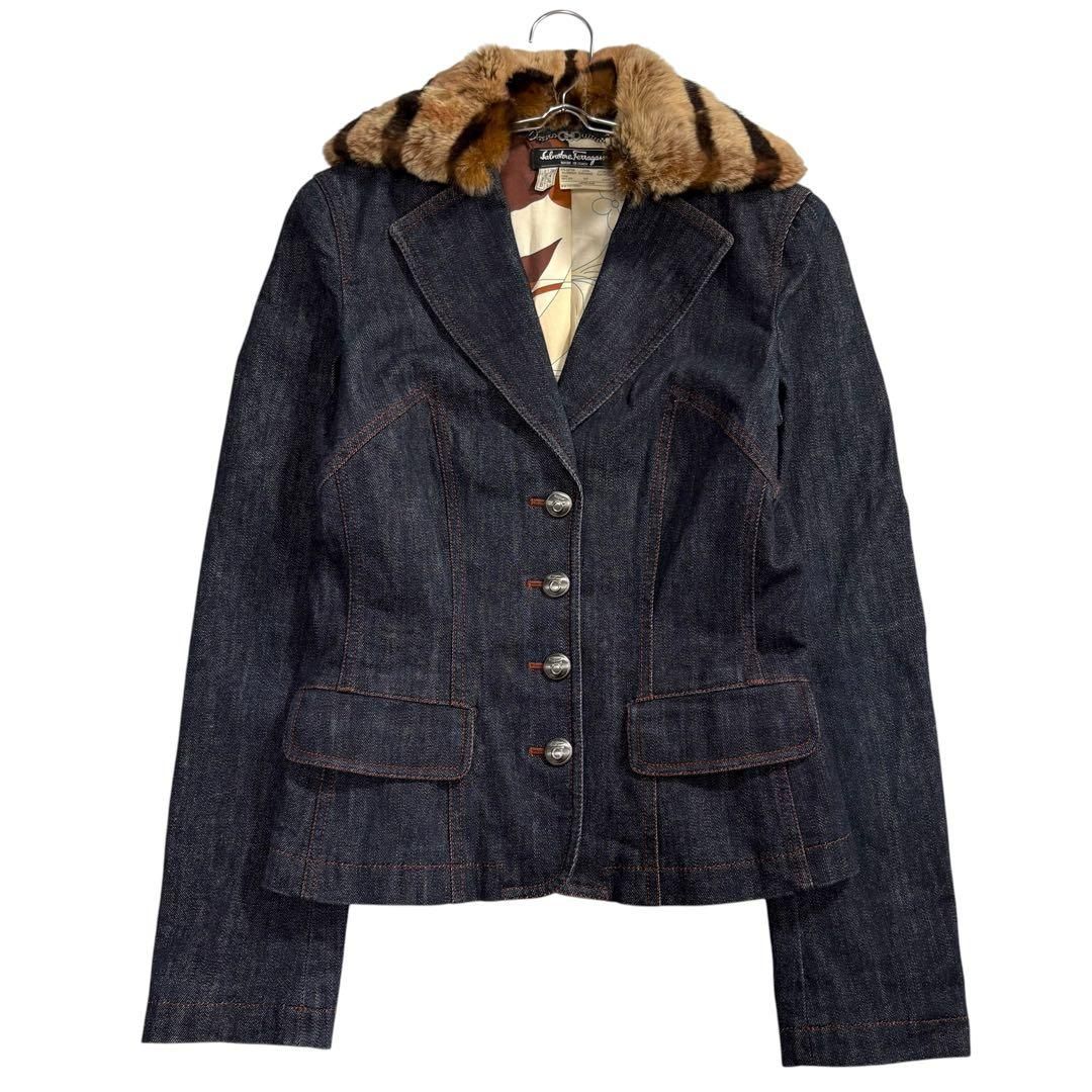 ブランド別 #anc サルヴァトーレ・フェラガモ Ferragamo ジャケット 38 