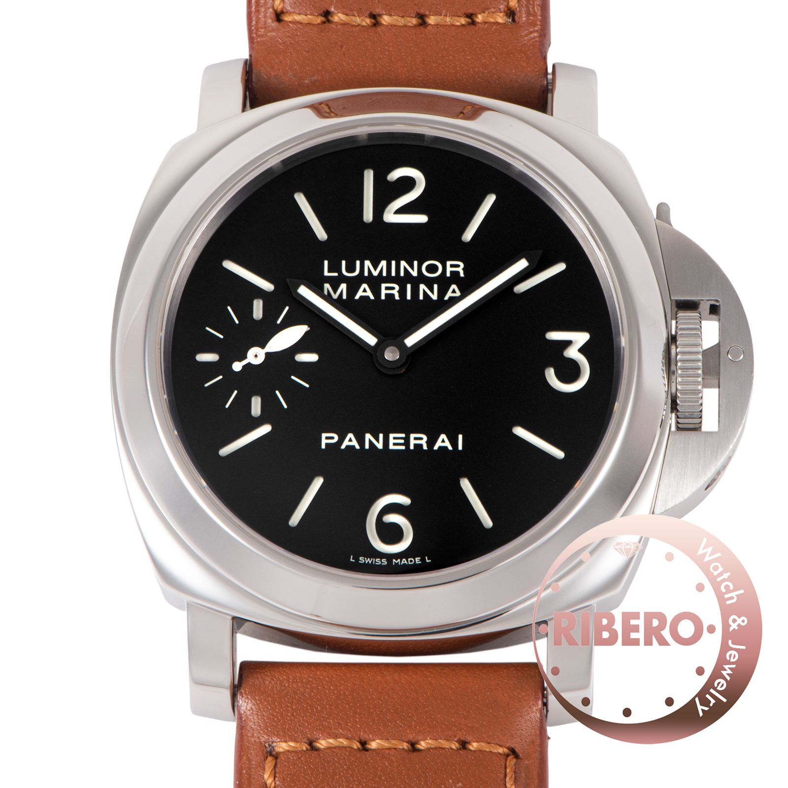 OFFICINE PANERAI オフィチーネパネライ ルミノールマリーナ PAM00111 ステンレススチール【中古】 664,500円