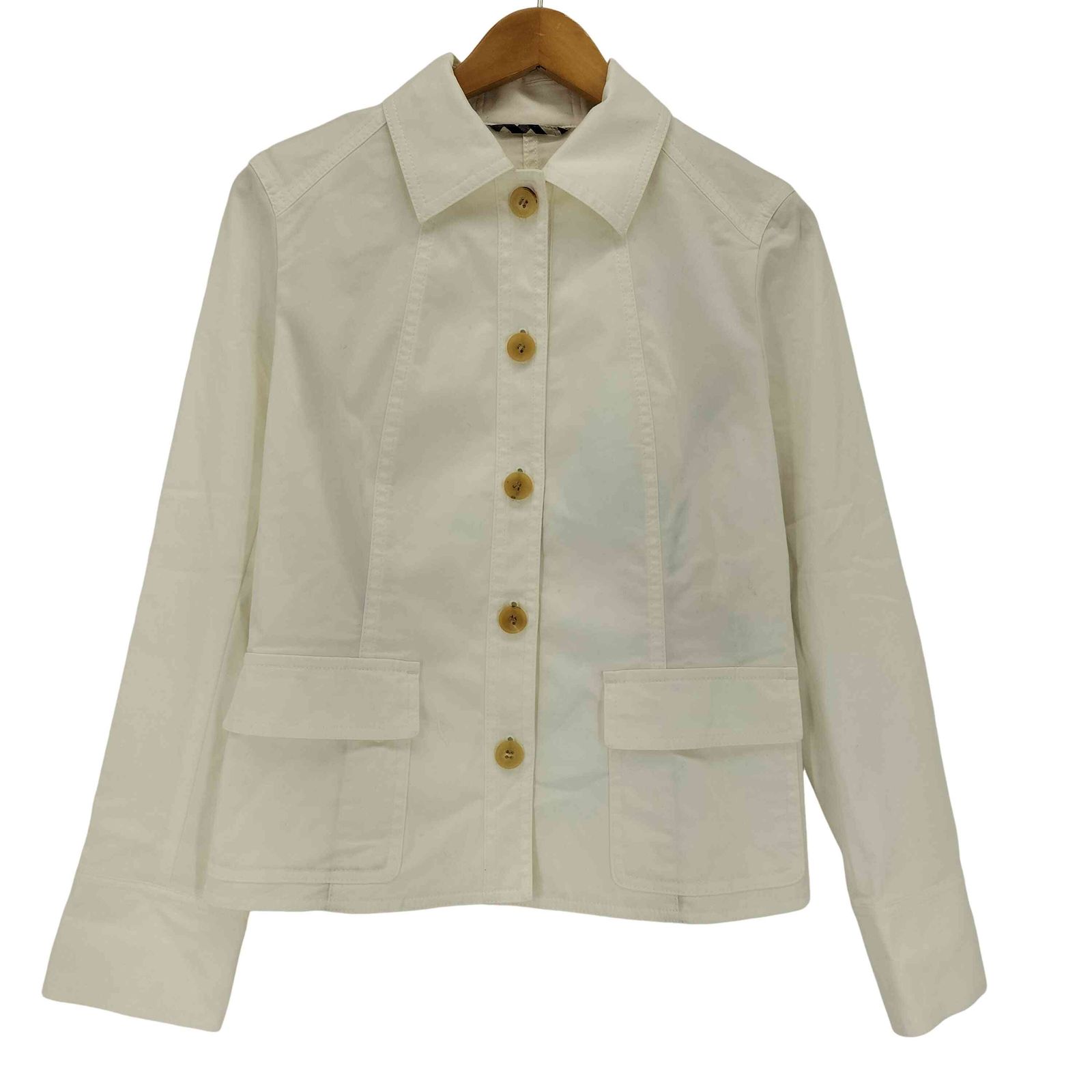 バーバリーロンドン BURBERRY LONDON 裏パイピングノバチェック シェイプデザインジャケット レディース 38 10,110円