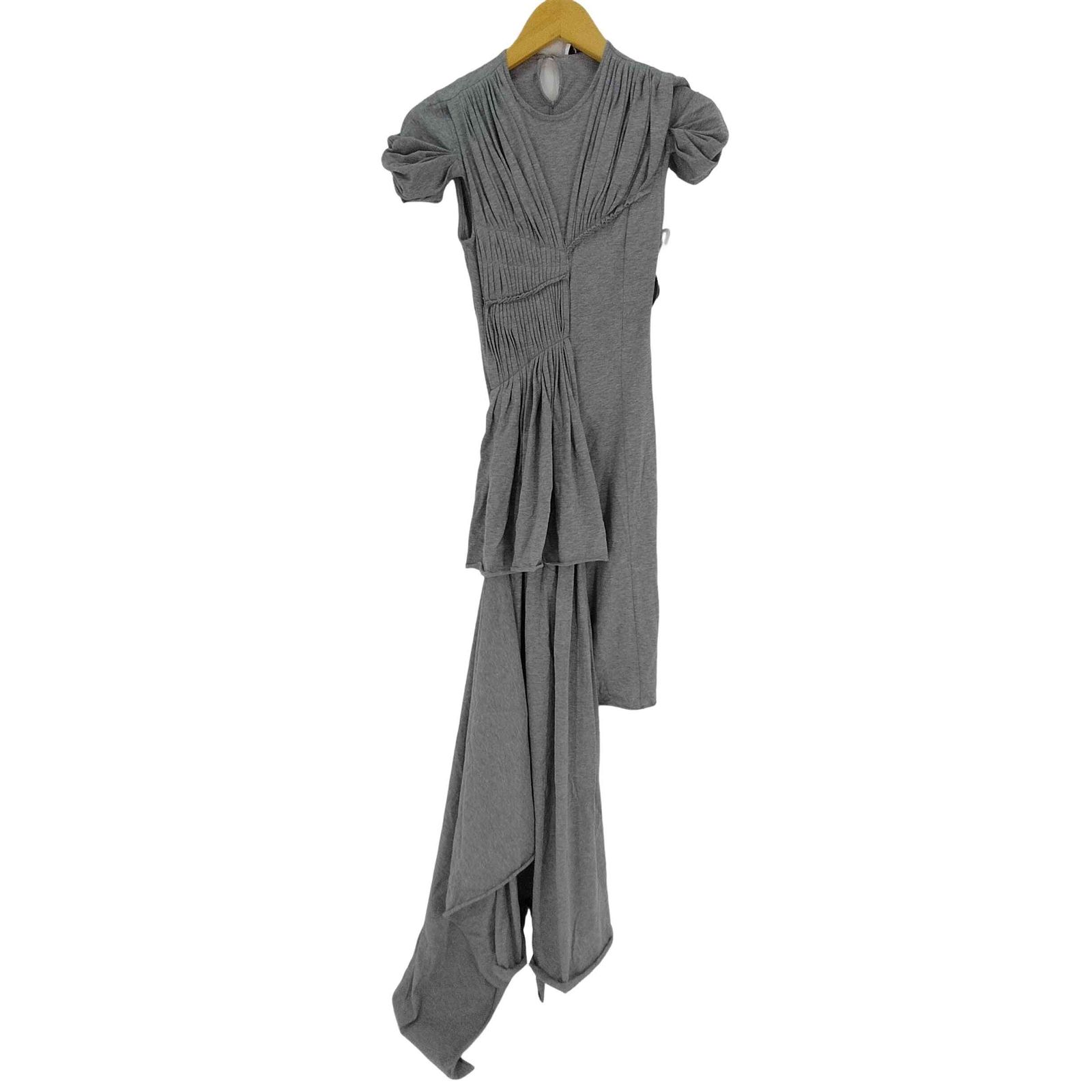 ユーズドフルギ USED古着 JULIE KEGELS / ジュリ ケーゲル DILA DRESS プリーツ 変形 カットソー ワンピース レディース import：XS