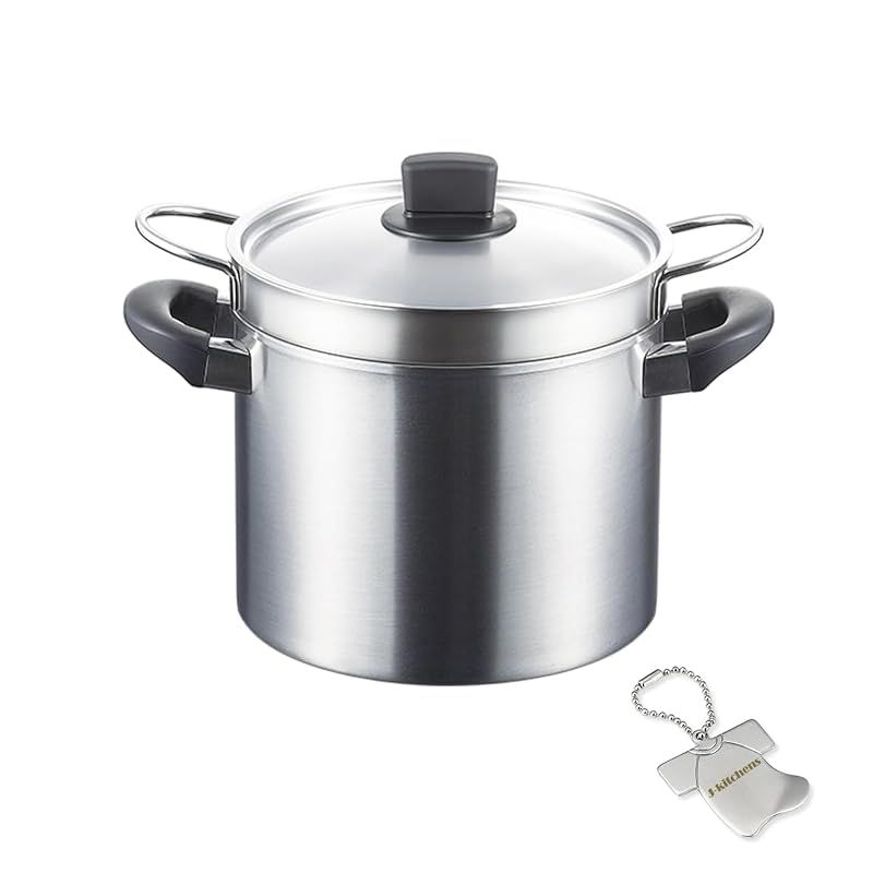 【新品】 J-kitchens 食卓団らん 両手鍋 蓋が転がりにくい パスタ 鍋 22cm ガス IH対応 日本製 オリジナルタグ付