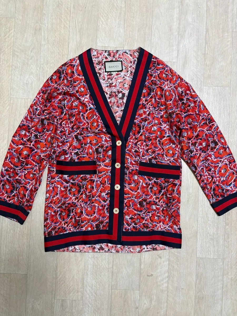 GU フラワー シルク ブラウス 2015FW Gucci 26,945円