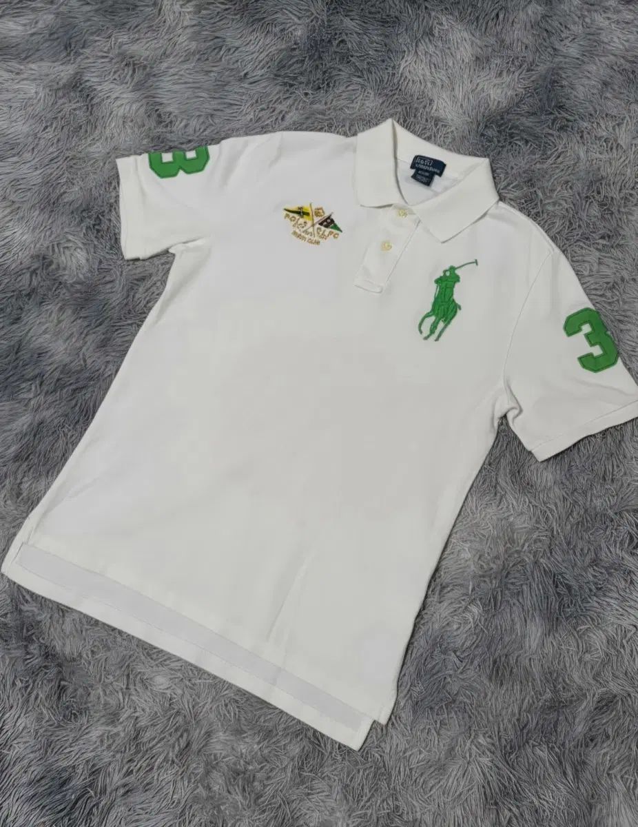 ポロ BIGポニー チーフキーパー KARA（カラ） 半袖 Tシャツ 白 緑 L サイズ 7,363円