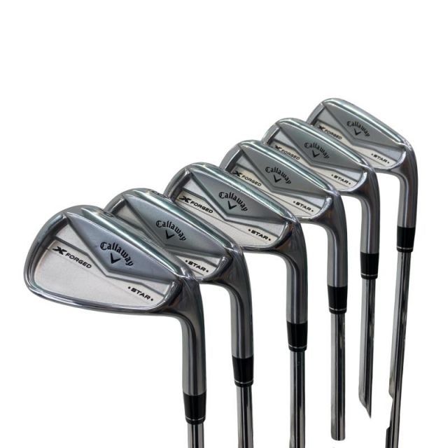 【中古】 キャロウェイ X FORGED STAR(2024) 6S アイアンセット IR NS PRO MODUS3 TOUR105 (フレックスS) メンズ 男性用 右利き 右用 Cランク ゴルフクラブ