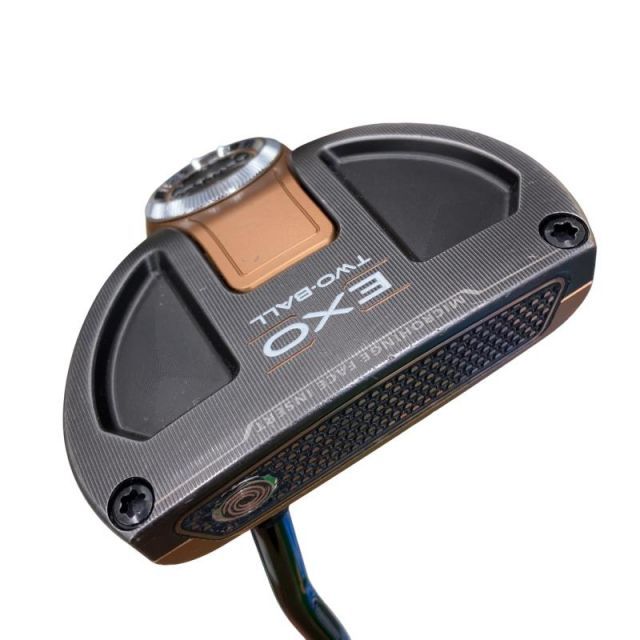 【中古】 オデッセイ EXO TWO・BALL 34インチ(ゴールド) パター PT スチール (フレックスその他) メンズ 男性用 右利き 右用 Dランク ゴルフクラブ