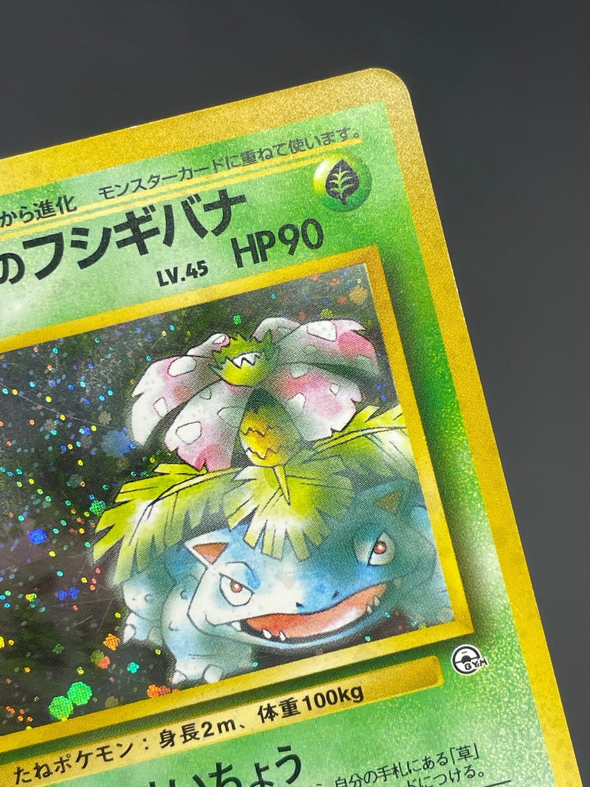 ポケモンカード 旧裏 エリカのフシギバナ LV.45 No.003 ジム拡張第2弾