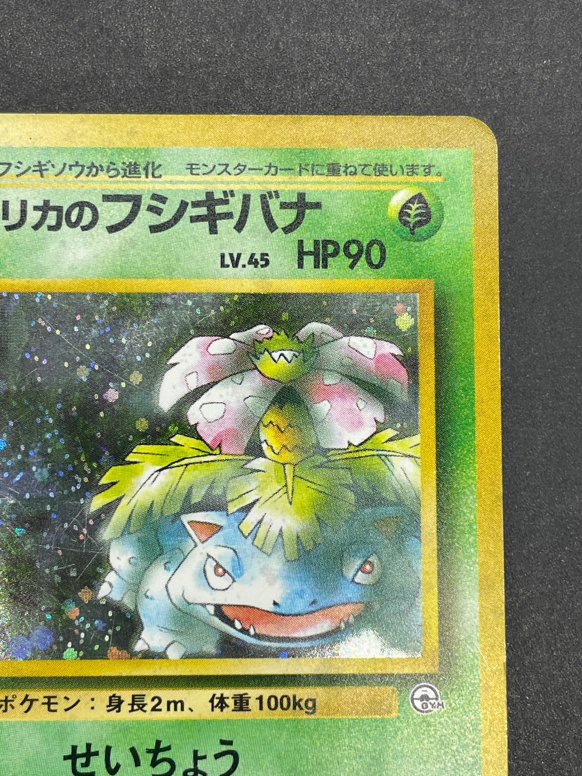 ポケモンカード 旧裏 エリカのフシギバナ LV.45 No.003 ジム拡張第2弾