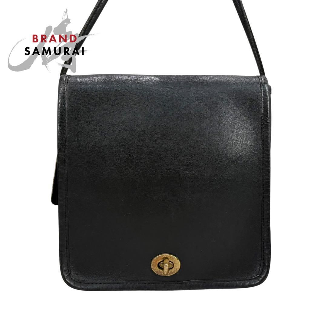 本物美品 ■コーチ■ ヴィンテージ アメリカ製 グラブタン レザー バックパック COACH コーチ ヴィンテージ グラブタンレザー ターンロック ブラック