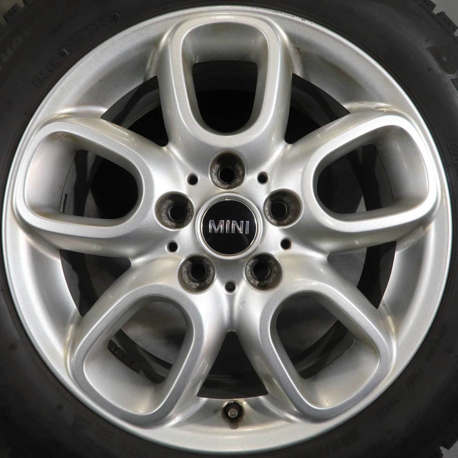 4本 MINI 純正 16インチ 7J +52 5H PCD 112 スタッドレス ブリヂストン