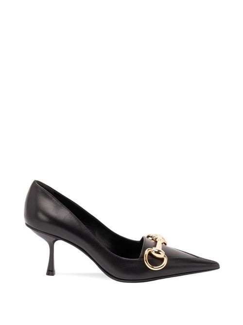 GUCCI ブールバード レザー パンプス 送料無料