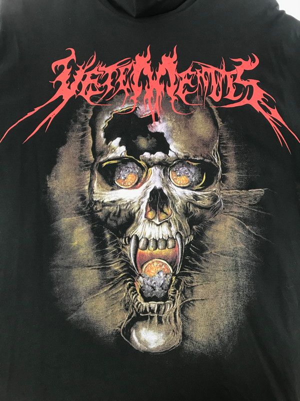 【中古品】 VETEMENTS ヴェトモン 16AW SKUL LAYERED T-SHIRTS DRESS レイヤード Tシャツ ドレス トップス 【141-260808-rt-11-tagh】