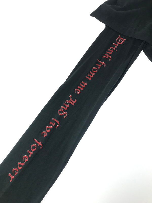 【中古品】 VETEMENTS ヴェトモン 16AW SKUL LAYERED T-SHIRTS DRESS レイヤード Tシャツ ドレス トップス 【141-260808-rt-11-tagh】