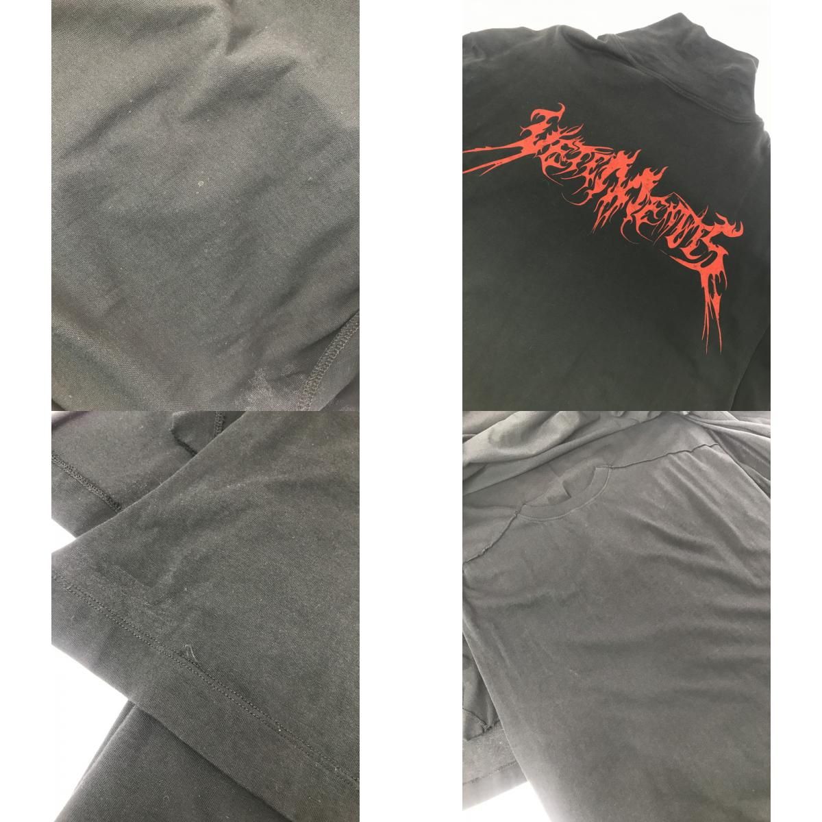 【中古品】 VETEMENTS ヴェトモン 16AW SKUL LAYERED T-SHIRTS DRESS レイヤード Tシャツ ドレス トップス 【141-260808-rt-11-tagh】