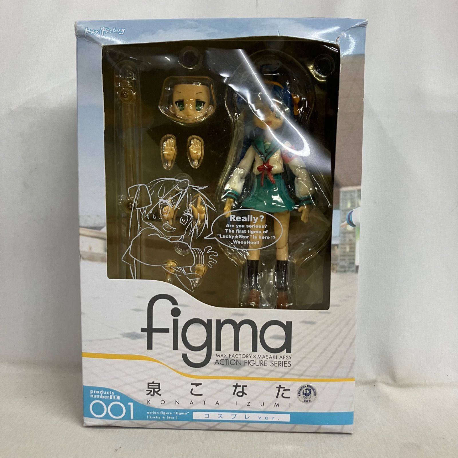 未開封 らきすた figma 泉こなた コスプレ フィギュア SF8541 c107
