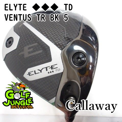 【中古】ドライバー キャロウェイ ELYTE ◆◆◆ TD VENTUS TR BK 5 S 10.5ドライバー カーボンシャフト おすすめ メンズ 右[4668]