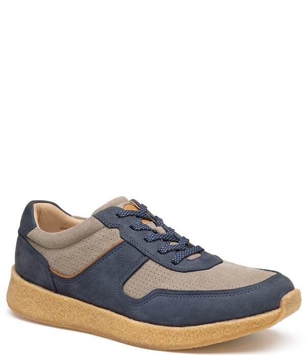 ジョンストンアンドマーフィー メンズ シューズ スニーカー Johnston Murphy Mensilas Jogger Sneakers NavyTaupe ネイビー