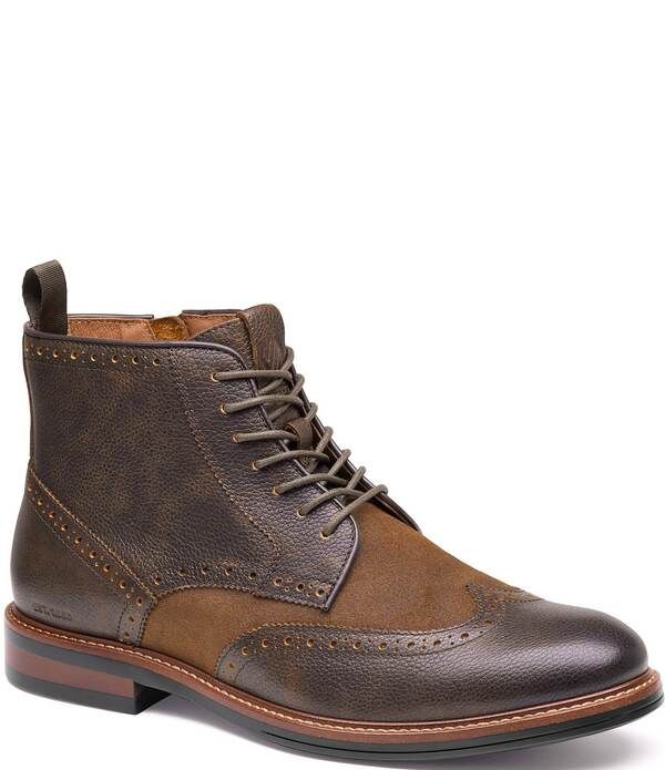 ジョンストンアンドマーフィー メンズ シューズ ブーツ・レインブーツ ウィングチップ Johnston Murphy Mens XC Durham Wingtip Waterproof Boots B