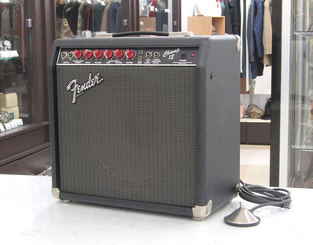 Fender USA Champ12 フェンダー ギター用チューブアンプ 赤ノブ 15W出力 スプリングリバーブ 38,610円