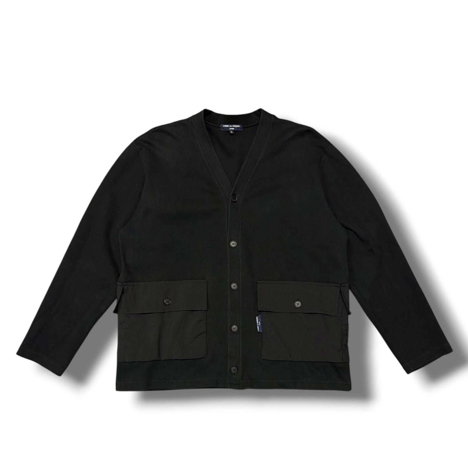メンズ COMME des GARCONS HOMME PLUS 22AW 異素材切替 ポケット