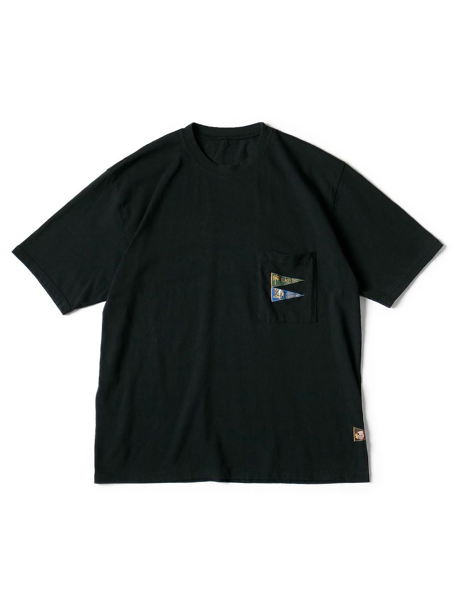 キャピタル 20 ジャージ フラグ Tシャツ 3 フラグ ブラック L EK1223SC