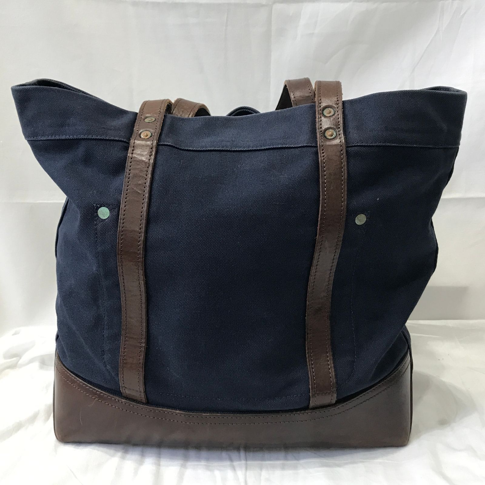 POLO Ralph Lauren ポロ ラルフローレン キャンバス レザー トート 