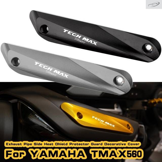 YAMAHA TMAX 560 TECH MAX TMAX 560 2019-2025 2026 Motorcycle Exhaust Pipe Side Heat Dhield Protector Guard Decorative Cover 7,563円