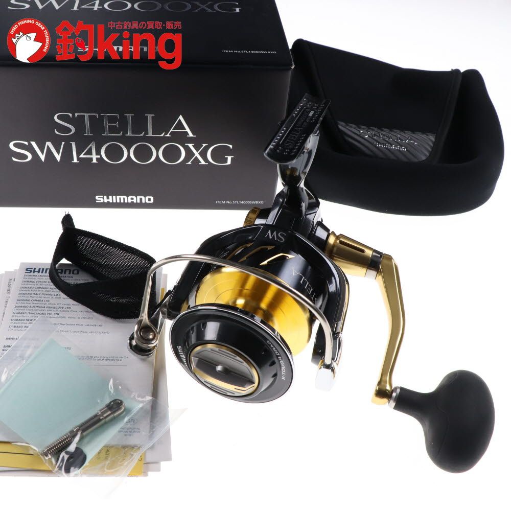 【中古/美品】 シマノ 13 ステラSW 14000XG /I088M ロッド リール ルアー 中古
