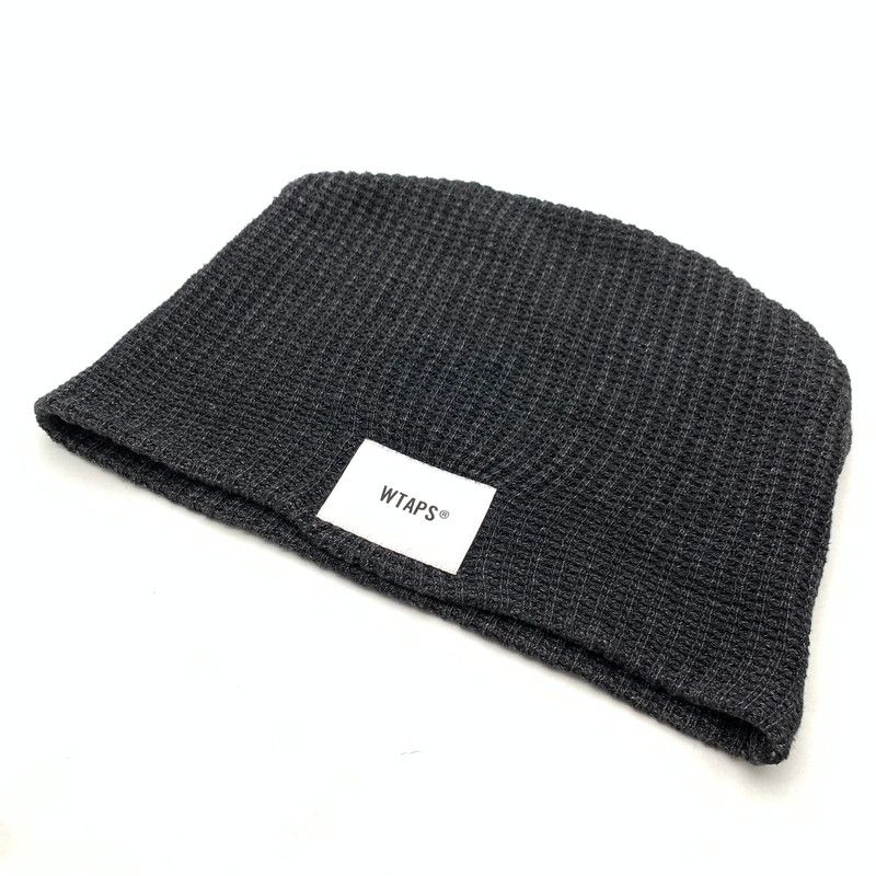 wtaps ニット.ビーニー ニット帽/ビーニー wtaps BEANIE 01 WTAPS 01 Beanie in Black | SVD USA